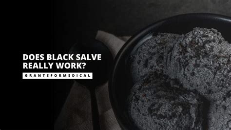 does black salve really work